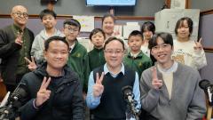 小崴、陳俊州同學、謝兆基主任、文祥俙同學、馬綽謙同學、天籟、楊翰文副校長、李晉逸同學、葉佩錡同學、鄧鎮東老師、楊佳琪同學