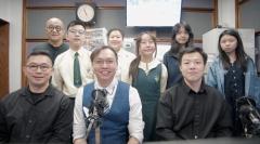 談嘉豪主任、小崴、陳思言同學、羅金源校長、天籟、張芯語同學、胡鈺彤同學、張定恒主任、陳嘉朗同學