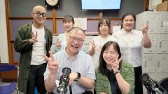 小崴、關趣桉同學、崔家祥校長、楊佳琪同學、宋慧玲主任、天籟