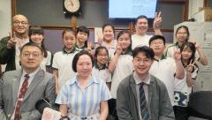 小崴、陳俊銘副校長、高諾琳同學、黃思語同學、郭華青⁠、杜釺潁同學、李梓珆同學、天籟、黃莉澄同學、陳漢翹主任、彥彥、蕭明生同學、徐晞瑜同學、王洛霖同學