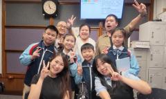 曾梓鋒同學、小崴、郭秀慧主任、譚倚晴同學、天籟、劉崇正同學、鄧凱而主任、彥彥、李穎澄同學