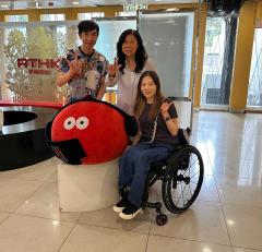 香港聾人福利促進會 手語中心主任 陳玉娟女士