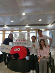 基督教家庭服務中心代表馬韻瑜女士、列國能先生