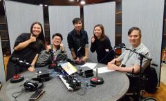 演員鄭沛彣、導演詹家俊、手語翻譯馬芬燕