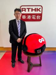 貿易通營運總監鄭俊聰：智方便認證遙距開戶防騙。（港台圖片）