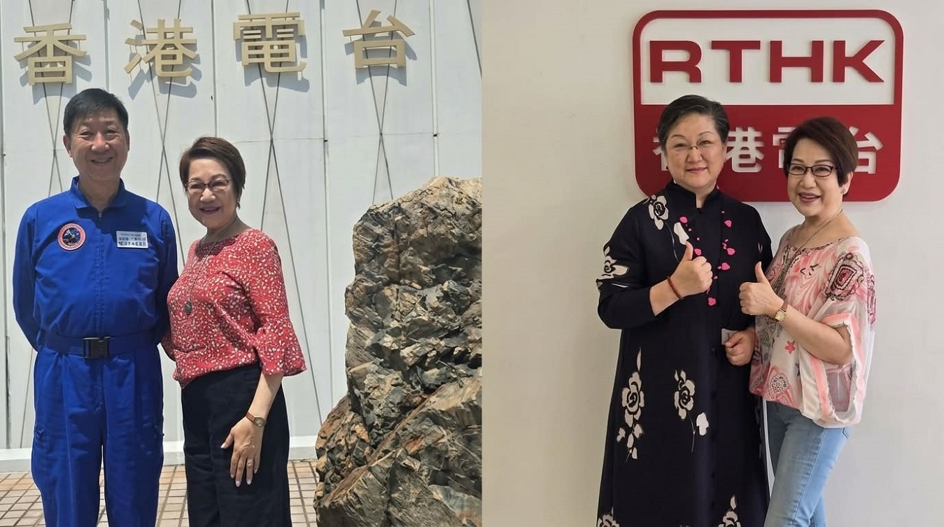 香港航天學會會長 雷健泉,資深普通話導師 李虹