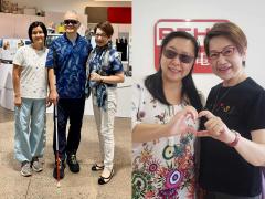 舊日的足跡 | "衝開黑暗"加拿大"樂明視障團"創辦人奶茶王梁立安牧師以及香港首位視障心理學治療師黃明慧