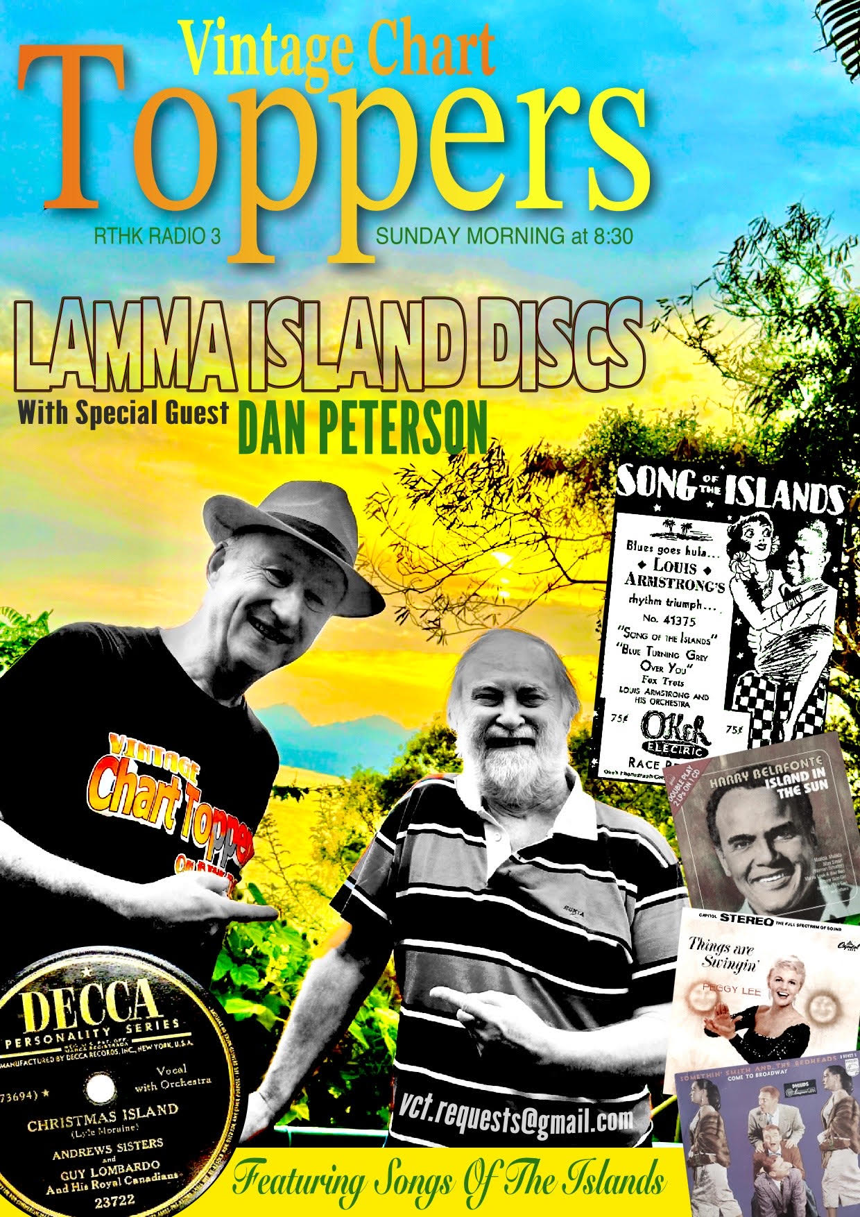 Vintage Chart Toppers | Lamma Island Discs