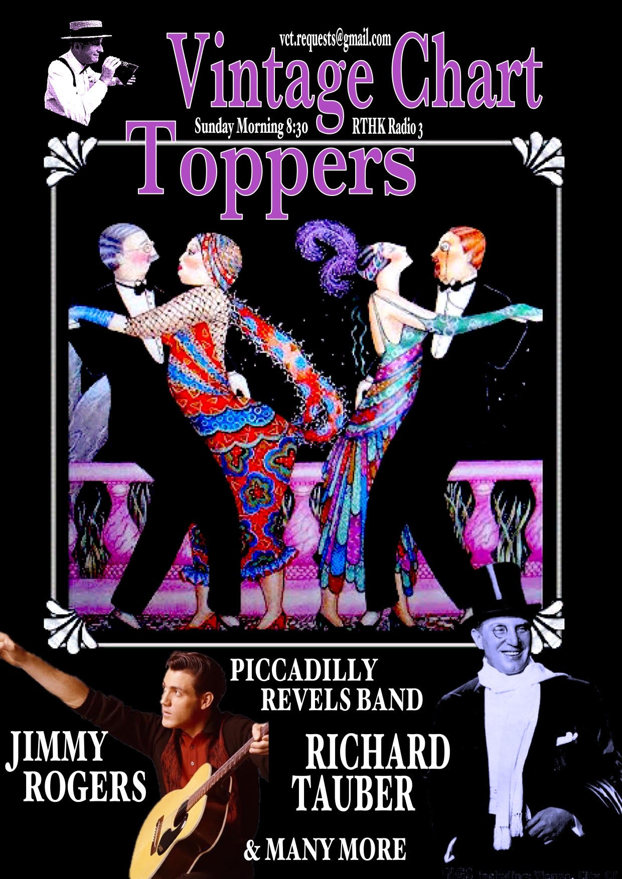 Vintage Chart Toppers | Scatterbrain