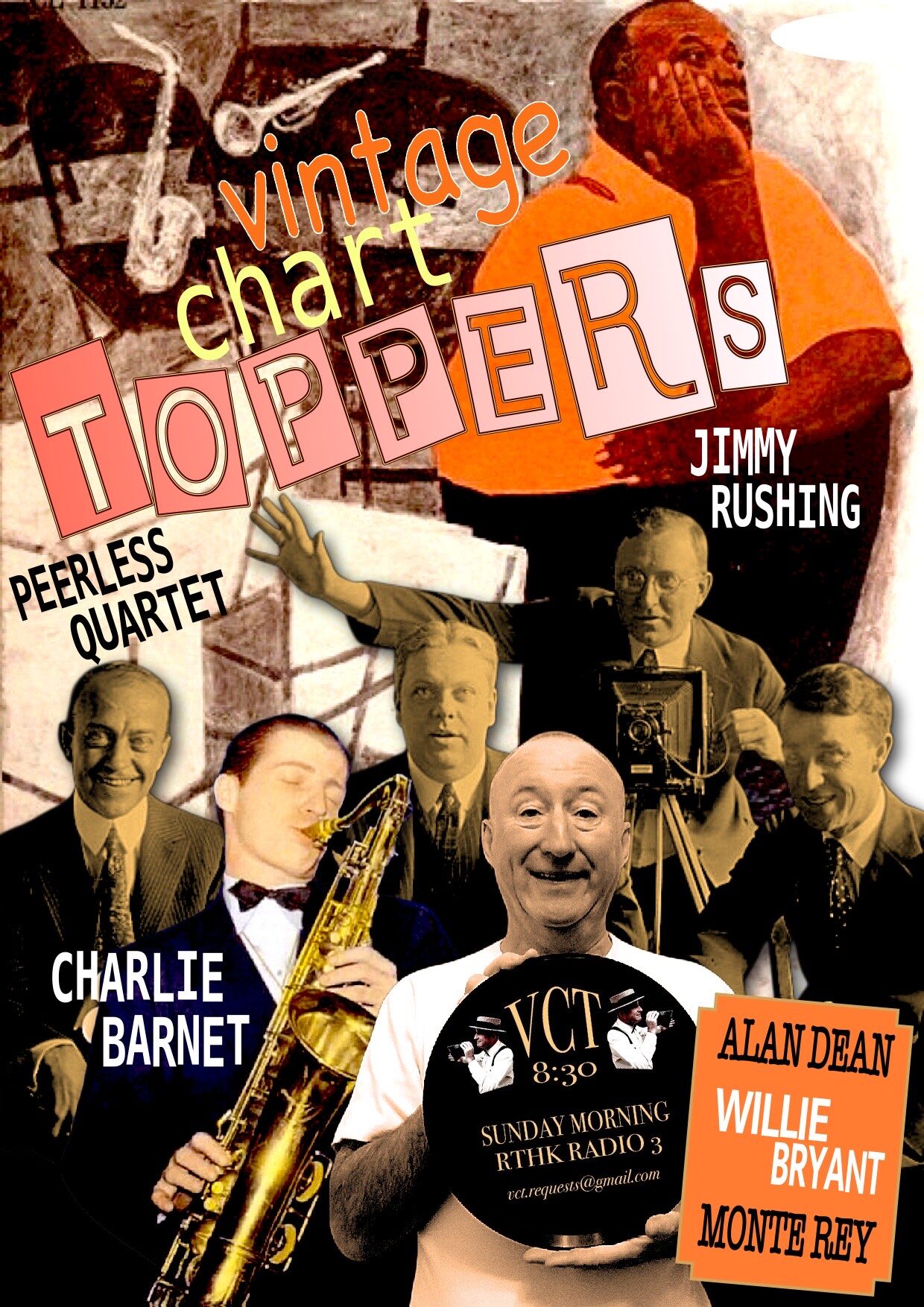 Vintage Chart Toppers | Peerless