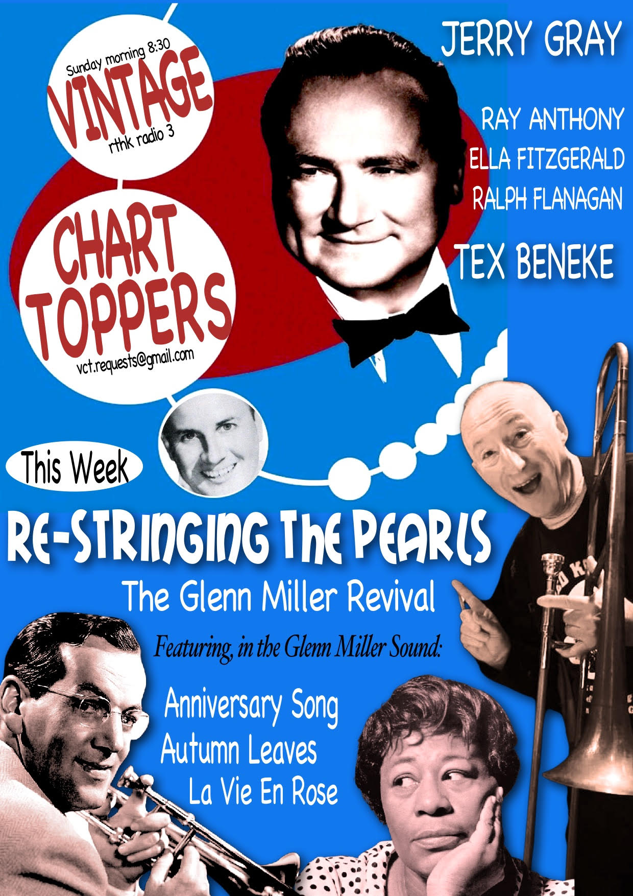 Vintage Chart Toppers | Re-Stringing the Pearls