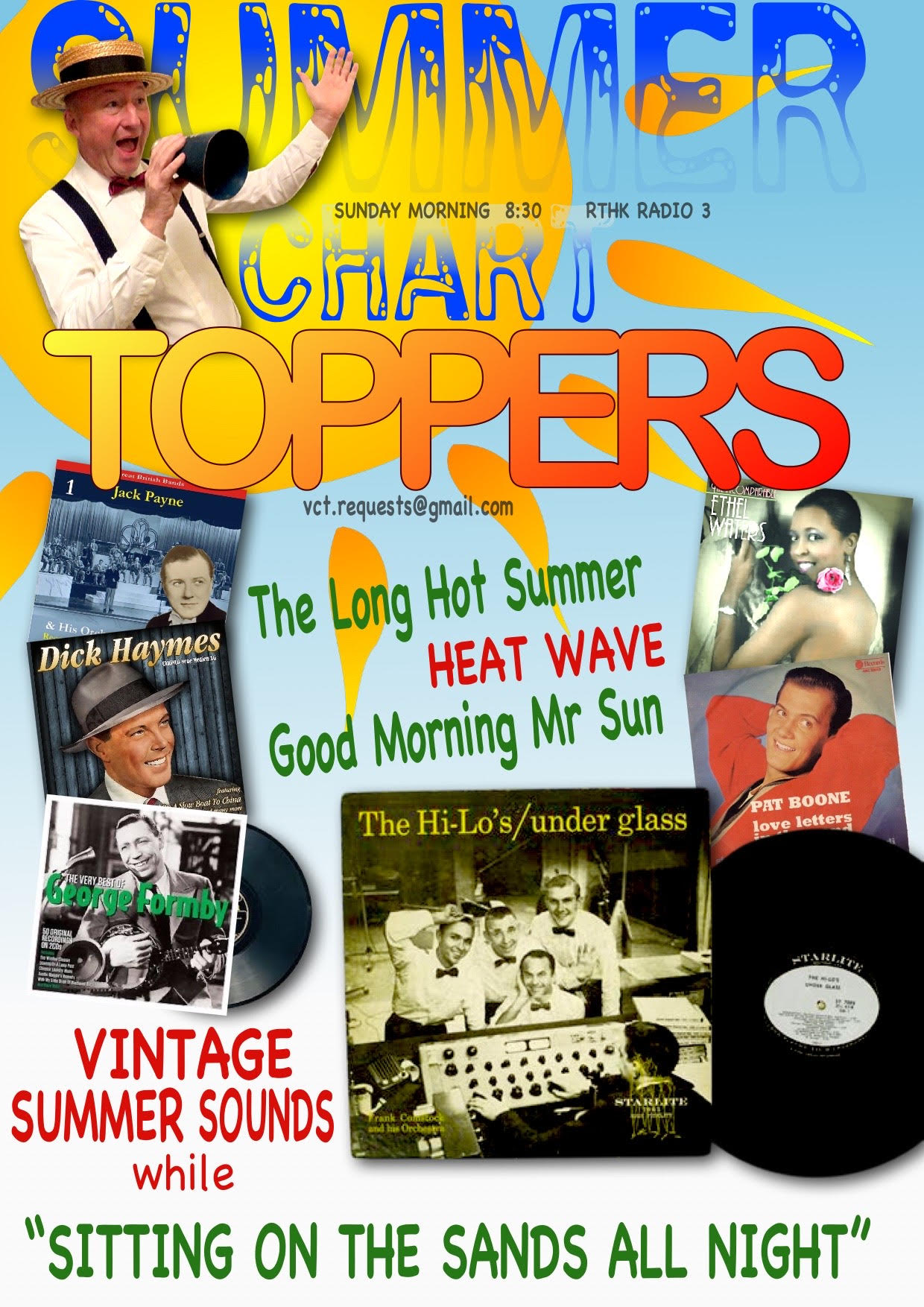 Vintage Chart Toppers | Summer Chart Toppers