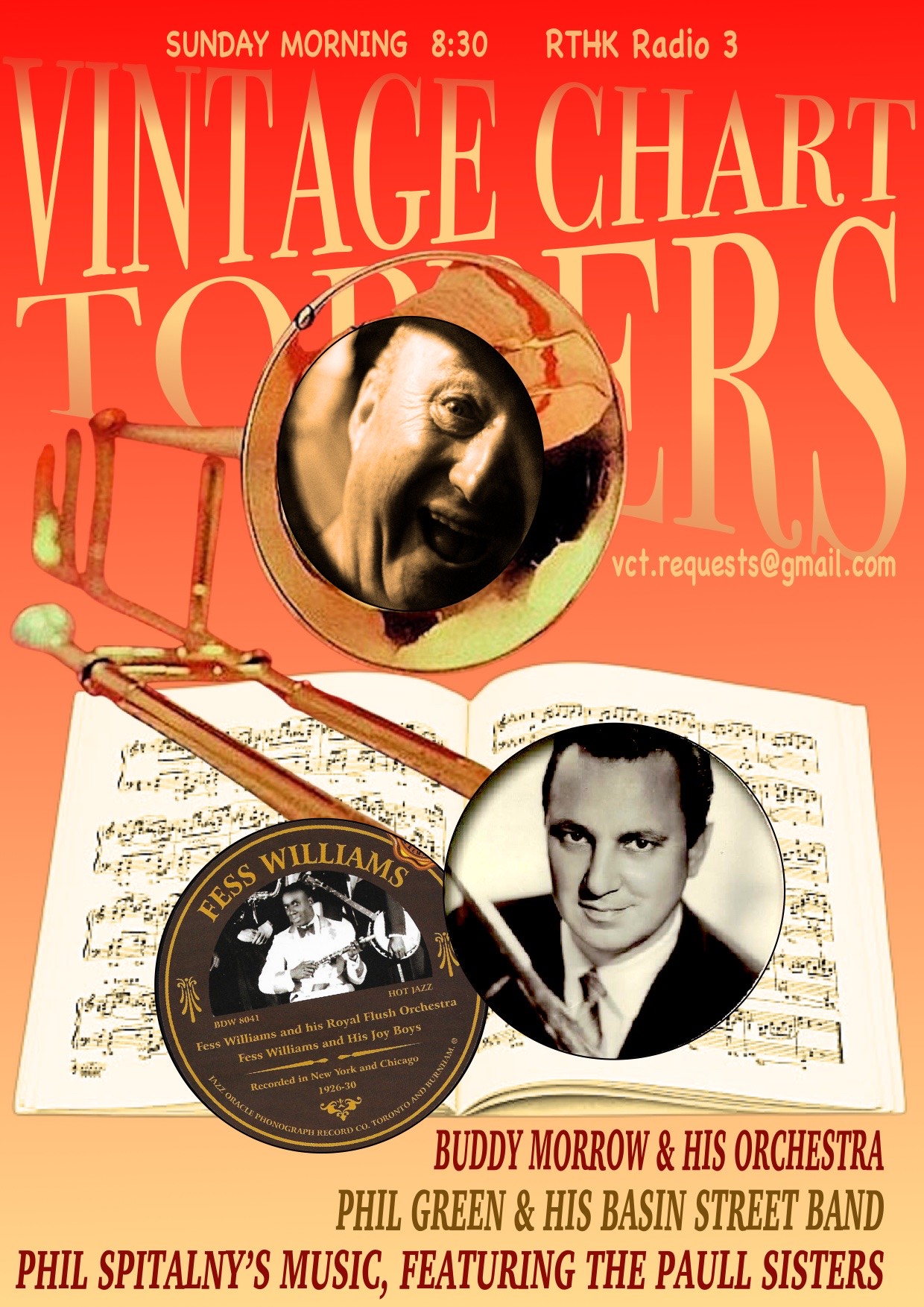 Vintage Chart Toppers | Diga-Diga-Do