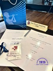 香港代表伍巧怡帶同兩首作品參與是次會議