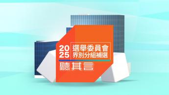 2025選舉委員會界別分組補選   聽其言
