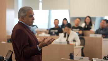 Kishore Mahbubani, veteran diplomat & Distinguished Visiting Professor at NUS
