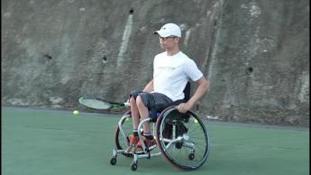 #5輪椅上的舞蹈員與網球員