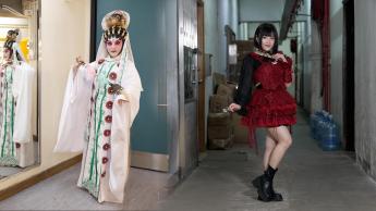 Cantonese opera & J-pop artist Rika Woo, Worlds Within@Villepin Gallery & in the studio: The Saffron